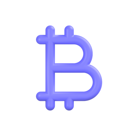 Free Bitcoin-1  3D Icon