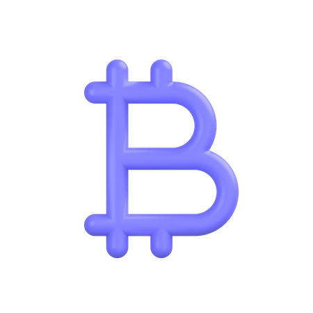 Free Bitcoin-1  3D Icon