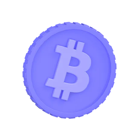 Free Bitcoin-2  3D Icon