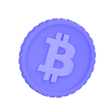Free Bitcoin-2  3D Icon