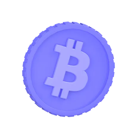 Free Bitcoin-2  3D Icon