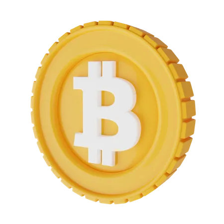 Free Bitcoin 3D Illustration
