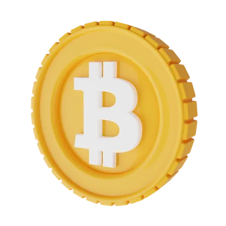 Free Bitcoin  3D Illustration