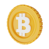 3d bitcoin emoji