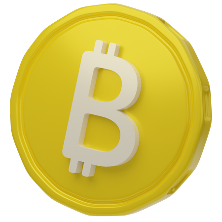 Free Bitcoin  3D Icon