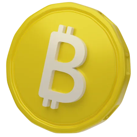 Free Bitcoin  3D Icon