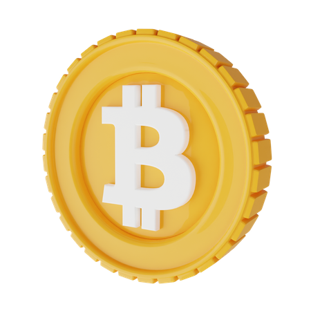 Free Bitcoin  3D Icon