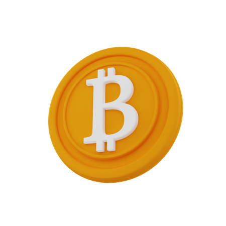 Free Bitcoin  3D Icon