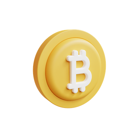 Free Bitcoin  3D Icon