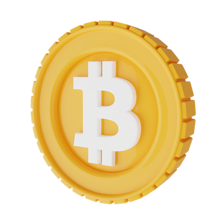 Free Bitcoin  3D Illustration