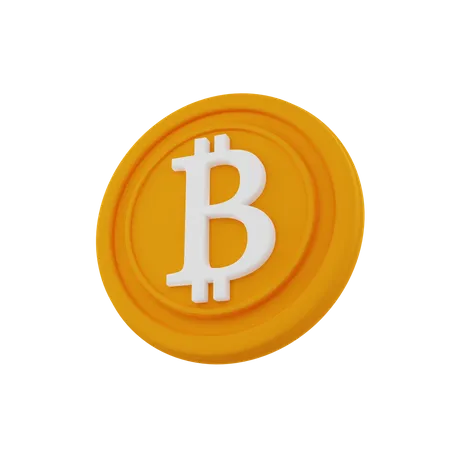 Free Bitcoin  3D Illustration