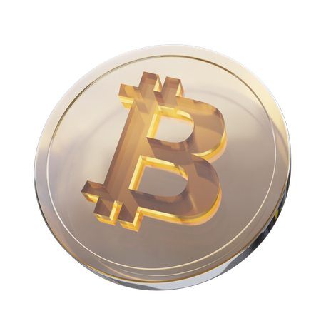 Free Bitcoin  3D Illustration