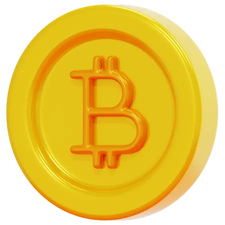 Free Bitcoin  3D Icon