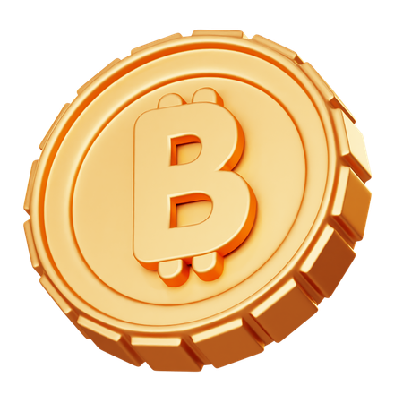Free Bitcoin BTC  3D Icon