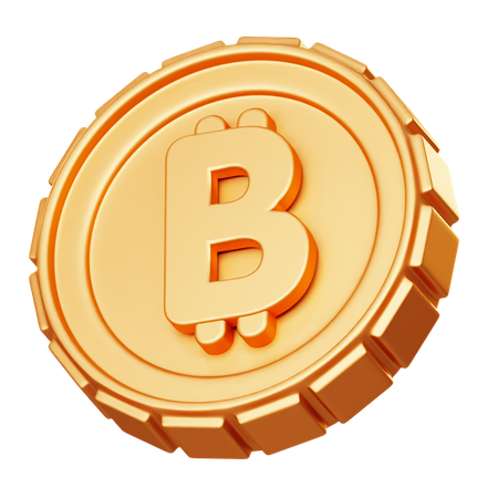 Free Bitcoin BTC  3D Icon