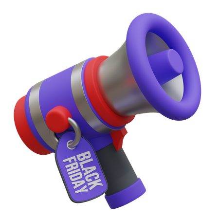 Free Black Friday Promotion  3D Icon
