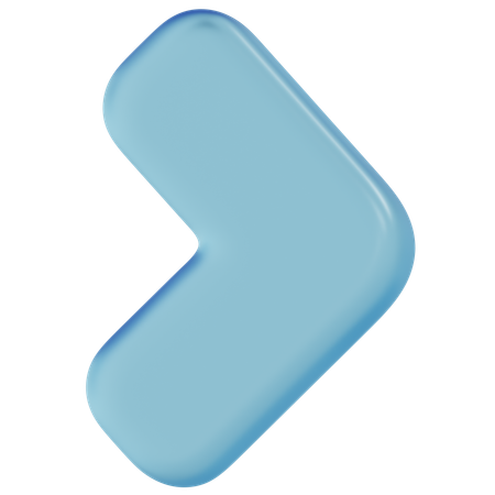 Free Blaues Glas Weiter  3D Icon