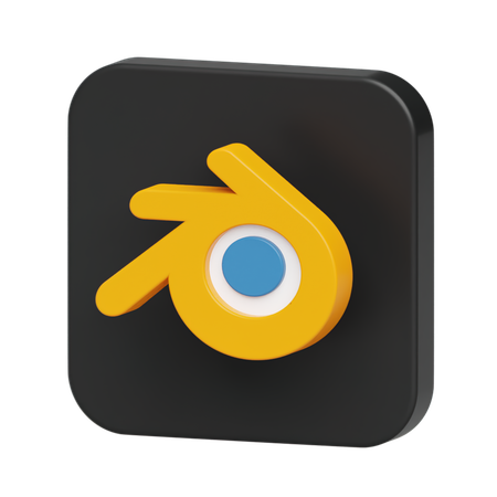 Free Blender Logo  3D Icon