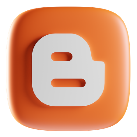 Free Blogueur  3D Icon