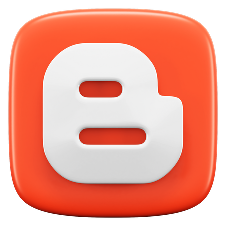 Free Blogueur  3D Icon