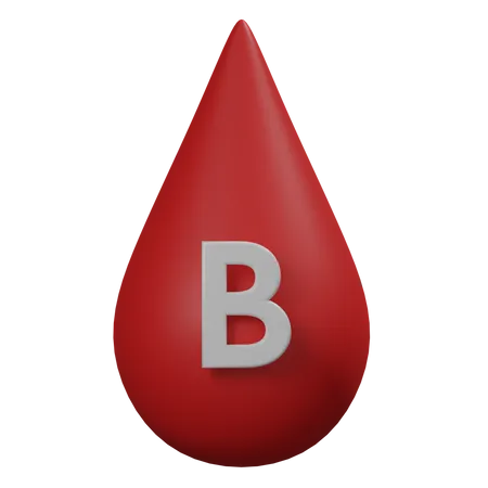 Free Blood B  3D Illustration
