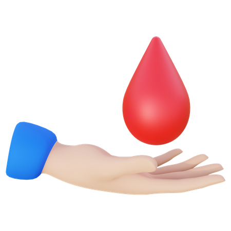 Free Blood Donor  3D Icon