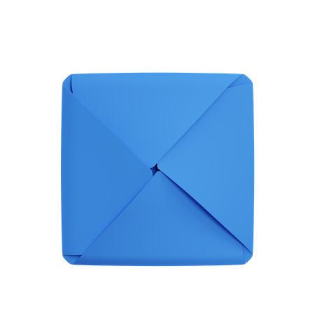 Free Blue Ddakji  3D Icon