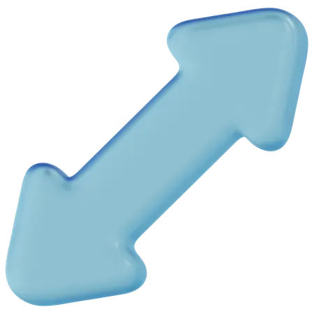 Free Blue Glass Resize  3D Icon