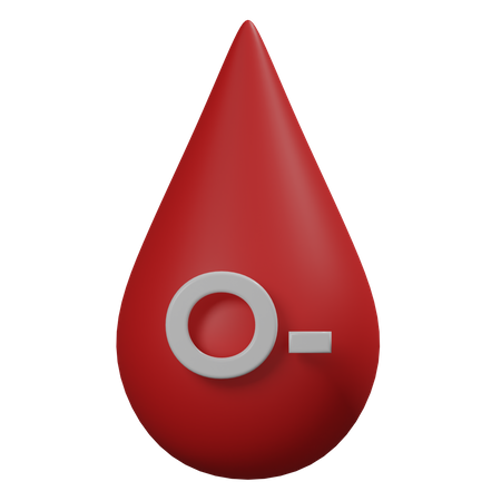 Free Blut 0 negativ  3D Icon