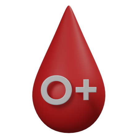 Free Blut 0 positiv  3D Icon