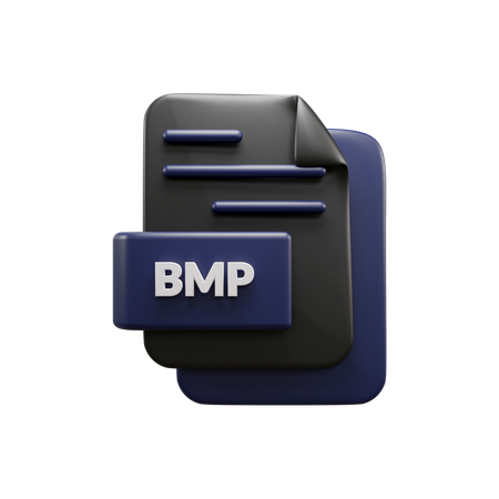 Free Bmp File  3D Icon