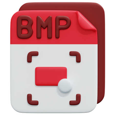 Free Bmp File  3D Icon