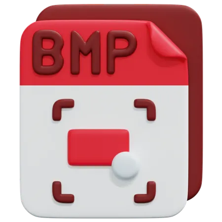 Free Bmp File  3D Icon