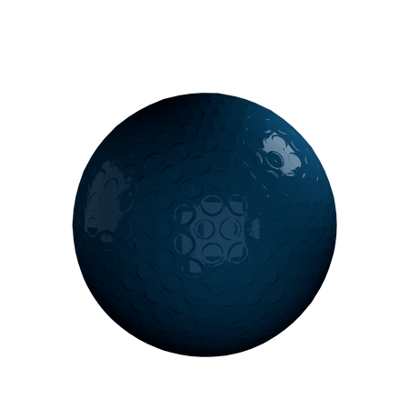 Free Bola de golfe  3D Icon