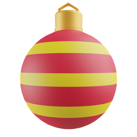 Free Bola de Navidad  3D Icon