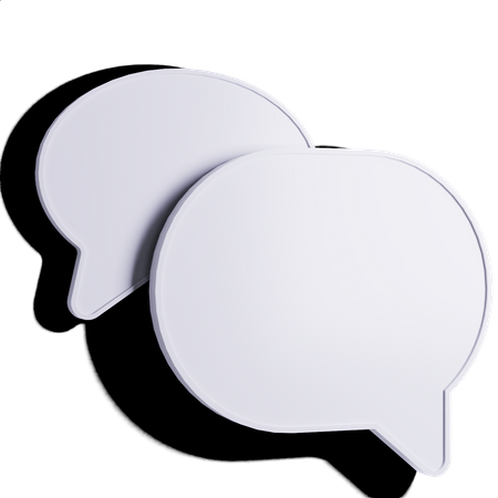 Free Bolha de bate-papo  3D Icon