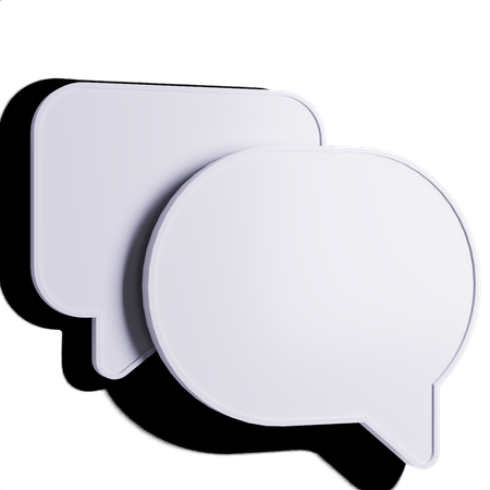 Free Bolha de bate-papo  3D Icon