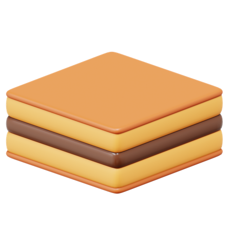 Free Bolo de camadas  3D Icon