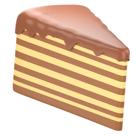 Free Bolo de chocolate  3D Icon