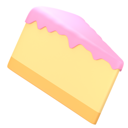 Free Bolo de morango  3D Icon