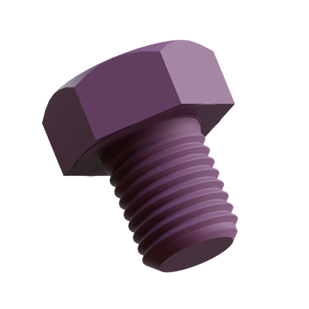 Free Bolt  3D Icon