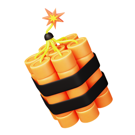 Free Bomba de dinamita  3D Icon