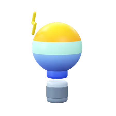 Free Bombilla  3D Icon