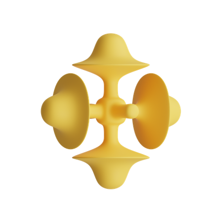 Free Boné de cogumelo quádruplo  3D Icon
