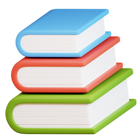 Free Books  3D Icon