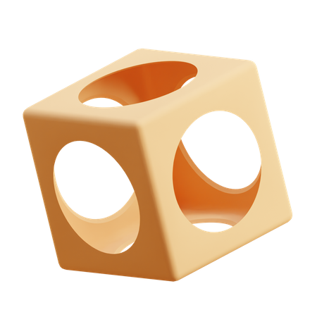 Free Boolescher Würfel  3D Icon
