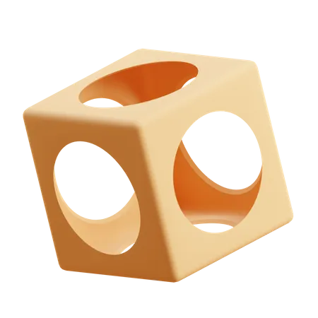 Free Boolescher Würfel  3D Icon