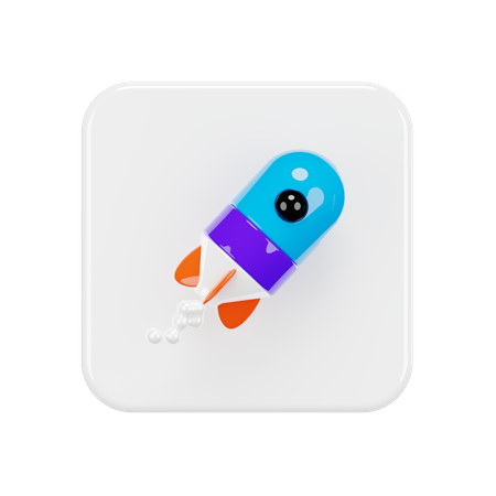 Free Boost App  3D Logo