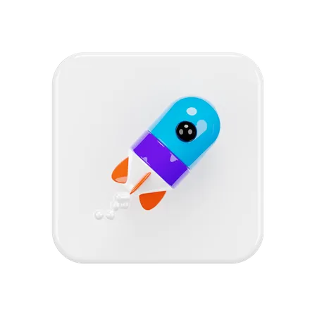 Free Boost App  3D Logo