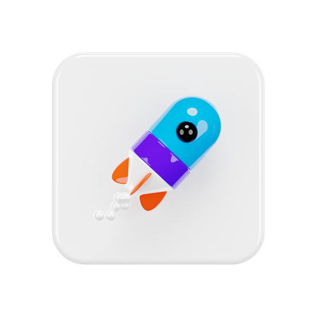 Free Boost App  3D Logo